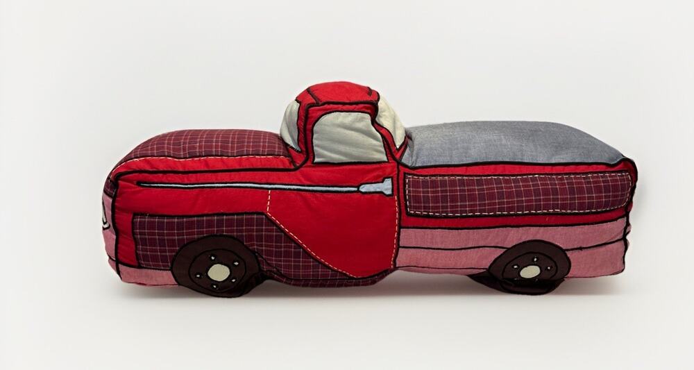 Pottery Barn Pick Up Truck Pillow Pillow 24”
